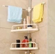 Угловая полка для ванной комнаты Multi Corner Shelf, белая, стойка в душевую, телескопическая, вместительная от 1,05 до 2,6 м - изображение 8