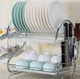 Кухонный органайзер для сушки посуды Wet Dish Organiser, настольная подставка сушилка для посуды и приборов в шкаф - изображение 7