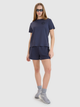 Футболка бавовняна жіноча 4F 4FWSS25TTSHF1988-22S 2XL Синя (5905700407348) - зображення 3