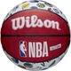 Мяч баскетбольный Wilson NBA All Team Outdoor WTB1301XBNBA размер 7 - изображение 2