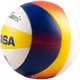 Мяч для пляжного волейбола Mikasa Beach Classic BV552C-WYBR размер 5 - изображение 4