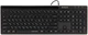 Клавіатура дротова A4Tech Fstyler FX72, USB, чорний 305311 - зображення 1