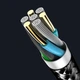 Кабель PD Type-C к Type-C 120W 6A 2 м быстрой зарядки и передачи данных Чёрный ( код: Type-C2m120WB ) - изображение 4