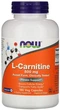 L-карнитин Now Foods L-Carnitine 500 мг 180 вегетарианских капсул в упаковке (ARE-573039) - изображение 1