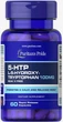Аминокислота Puritan's Pride 5-HTP 5-гидрокситриптофан 100 мг 60 капсул в упаковке (ARE-573020) - изображение 1