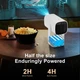 Бездротовий проектор домашній кінотеатр SmartTV K2 Android 11 4K Wi-Fi Wi-Fi Bluetooth акумулятор 5200mAh - зображення 8