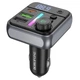 Автомобильный FM-Трансмиттер модулятор BOROFONE BC50 Ascenso |BTV5.4, 38W, 2USB+Type-C| Черный - изображение 1