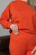 Брючный костюм-двойка на весну-лето Capricious CAPS0108 2XL коралловый - изображение 3