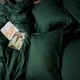 Набор наволочек Moon&Star Satin Premium Evergreen Dream 40х40 2 шт (MS-840001500) - изображение 4
