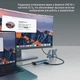 Док-станція ColorWay USB-C 6-в-1 Type C PD 100W/USB3.0х3/HDMI 4К/RJ45 (CW-HUB02) ( Сірий ) - изображение 10