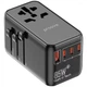 Універсальний зарядний адаптер Proove TATR85130001 Trip 85W (4x Type-C, USB, AC, PD3.0, QC4+, 85W) Black - зображення 1