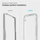 Защитное стекло Spigen для iPhone 14 / 13 / 13 Pro - Glas.tR AlignMaster (2 шт), Black (AGL03387) - изображение 5