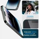 Защитное стекло Spigen для iPhone 14 Pro Max (1шт) GLAS.tR Slim HD, Clear (AGL05210) - изображение 6