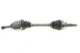 Полуось передняя Fiat Doblo 01-(L) (24x25x615) (TDS0047) Magneti Marelli 302004190047 - изображение 1