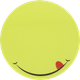 Упаковка бумаги для заметок Buromax Smile с клейким слоем 70х70 мм 50 листов х 4 шт Желтая (BM.2318-08.4) - изображение 3