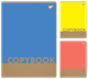 Набор тетрадей для записей YES А4/48 кл крафт Colours, упаковка 3 шт (681996) - изображение 1