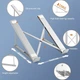 Подставка для ноутбука Choetech Folding Computer Stand 17" Aluminum Alloy Grey (H055-GY) - изображение 4