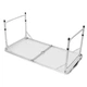 Комплект для пикника раскладной стол с 4 стульями RIAS Folding Table 120х60х70 см алюминиевый White (3_06153) - изображение 4