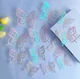 3D украшения 12 шт на свадебный торт, праздничные десерты, фотозоны, стены, мебель, интерьер в виде бабочек, голографические - изображение 2