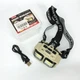 Ліхтар налобний акумуляторний Bailong HX-816S 2COB(white+red) із сенсорним датчиком вологозахист - зображення 14