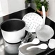 Многофункциональная мультиварка Crownberg СВ-5526 Black 5L 42 программы 1000 Вт - изображение 5