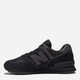 Жіночі кросівки New Balance 574 WL574WG2 37 (6.5US) 23.5 см Чорні (196307182812) - зображення 4