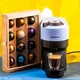 Капсульная кофемашина Nespresso Vertuo Pop PACIFIC BLUE( Тихоокеанский синий) и дегустационный набор 12 кофе (капсул) - изображение 2