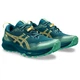 Кросівки для бігу чоловічі трейлові ASICS Gel-Trabuco 12 1011B799-400 Magnetic Blue/Faded Yellow 45 (11) 29 см - зображення 2