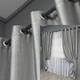 Комплект штор на люверсах VR-Textil Шенилл однотонный № 1689ш Светло-серый 150х250 см 2 шт (37-0244) - изображение 1