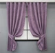 Комплект коротких штор VR-Textil Жаккард Sultan XO № 1145ш Фиолетовый 130х170 см 2 шт (35-0236) - изображение 1