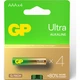 Батарейка Gp AAA LR03 Ultra Alkaline * 4 (24AU21-SB4 / 4891199218255) - зображення 2