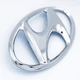 Емблема логотип Hyundai 145х72 мм (хром) - зображення 3