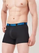 Набір трусів боксерів чоловічих бавовняних Puma Men Everyday Basic Boxers 93832028 S 2 шт Blue/Grey Melange (8720245812016) - зображення 2