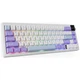 Клавіатура бездротова Ajazz AK650 Flying Fish Switch Purple (AK650-FF-PWB) - зображення 4