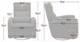 Кресло для геймеров Cougar Fidom Gray - изображение 6