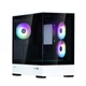 Корпус Zalman P30 без БЖ, 1xUSB3.0, 1xUSBType-C, 3x120мм ARGB, VGA 420мм, LCS ready, TG Side Panel, mATX, чорний/білий (P30BW) - изображение 1