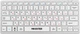Клавиатура беспроводная Maxxter KBW-C01S-UA Wireless White - изображение 1
