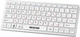 Клавиатура беспроводная Maxxter KBW-C01S-UA Wireless White - изображение 2