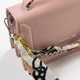 Жіноча сумка Fashion з подвійним відділенням і магнітним клапаном PR-250317-40088 рожевий - зображення 2