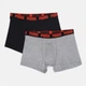 Набір трусів боксерів чоловічих бавовняних Puma Men Everyday Basic Boxers 93832031 L 2 шт Black/Blue (8720245811828) - зображення 1