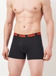 Набір трусів боксерів чоловічих бавовняних Puma Men Everyday Basic Boxers 93832031 L 2 шт Black/Blue (8720245811828) - зображення 3