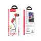 Проводные вакуумные наушники HOCO M90 Delight wired digital earphone with microphone, 3.5mm, 1.2m, red - изображение 3