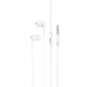 Проводные вакуумные наушники HOCO M99 Celestial universal earphones with microphone, 3.5mm, 1.2m, white - изображение 1