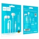 Проводные наушники HOCO M124 Wide universal earphones with microphone, 3.5mm, 1.2m, white - изображение 3
