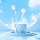 Проводные наушники HOCO M123 Glory universal earphones with microphone, 3.5mm, 1.2m, white - изображение 5