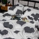 Комплект постільної білизни Moon&Star Сімейний 2х160х220 см Grey Love Бязь Gold Люкс (MS-820009378) - зображення 6