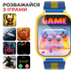 Детские смарт-часы Jetix G100 Black / Blue / Yellow-Blue (G100-B-RA) - изображение 3