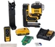 Laser liniowy DeWALT 18V XR 3 x 360° 2 Ah (DCLE34035D1-QW) - obraz 1