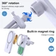 Автодержатель для телефона с беспроводной зарядкой MagSafe 15W White - изображение 9