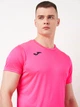 Футболка спортивная длинная мужская Joma Record Ii 102227.030 XL Розовая (8424309540036) - изображение 4